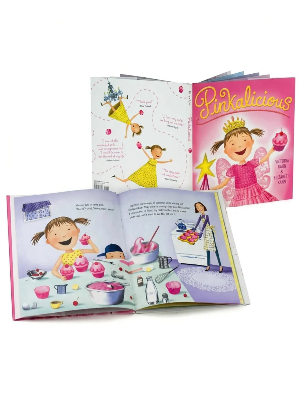 "PINKALICIOUS" HARDCOVER BOOK