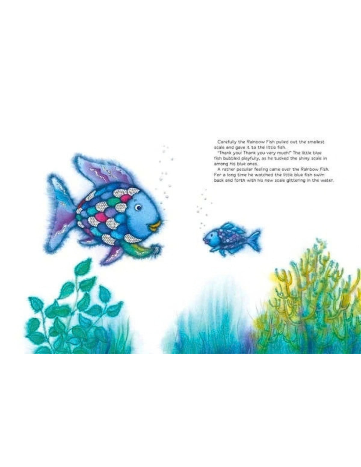 "THE RAINBOW FISH" HARDCOVER BOOK