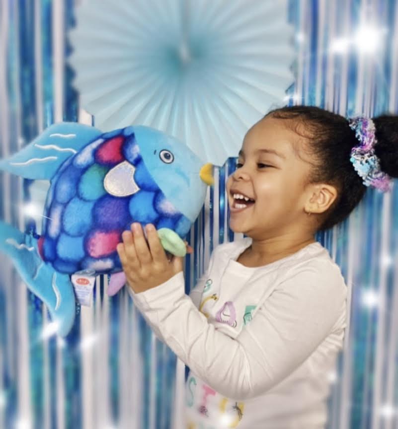 RAINBOW FISH 12" SOFT PLUSH TOY