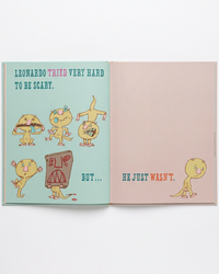 "LEONARDO, THE TERRIBLE MONSTER" HARDCOVER BOOK