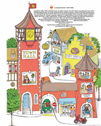 RICHARD SCARRY'S "WHAT DO PEOPLE DO ALL DAY?" HARDCOVER BOOK