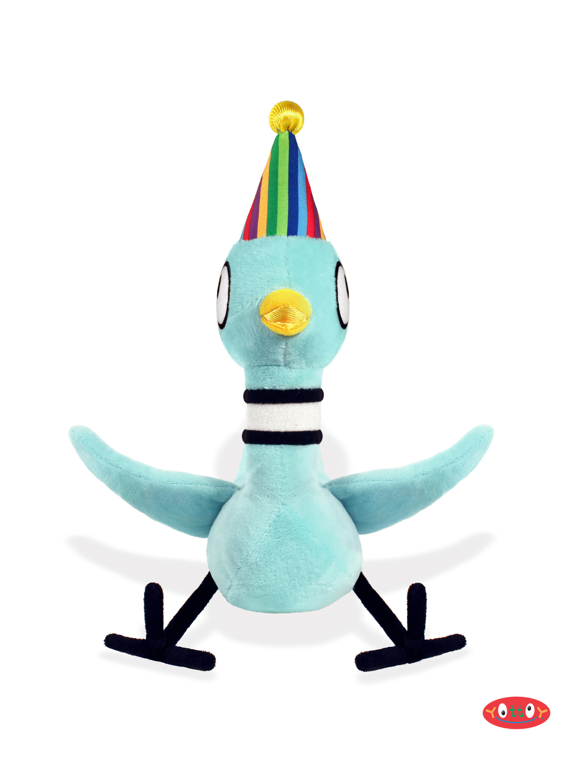 THE PIGEON IN BIRD-DAY HAT 8" SOFT PLUSH TOY