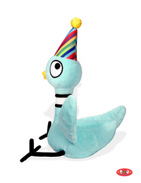 THE PIGEON IN BIRD-DAY HAT 8" SOFT PLUSH TOY