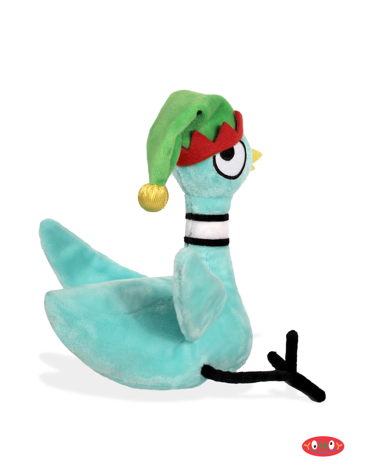 THE PIGEON IN HOLIDAY HAT 8" SOFT PLUSH TOY
