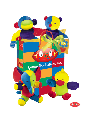 YOTTOY Classics Collection | Peluche clásico Babar sentado suave, 9.5  pulgadas