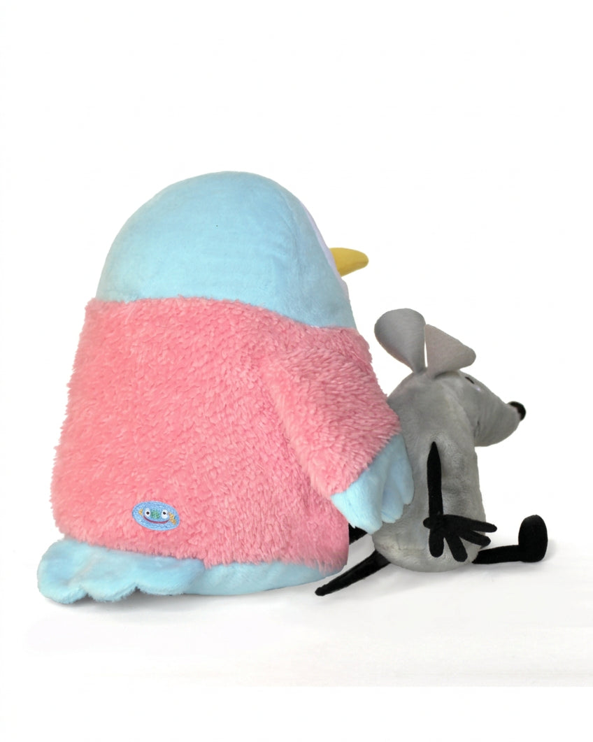OWL AND NOISE SOFT PLUSH TOY PAIR