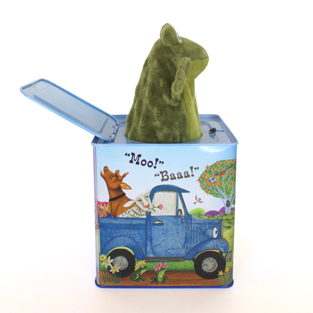 Little Blue Truck Jack-in-the-Box