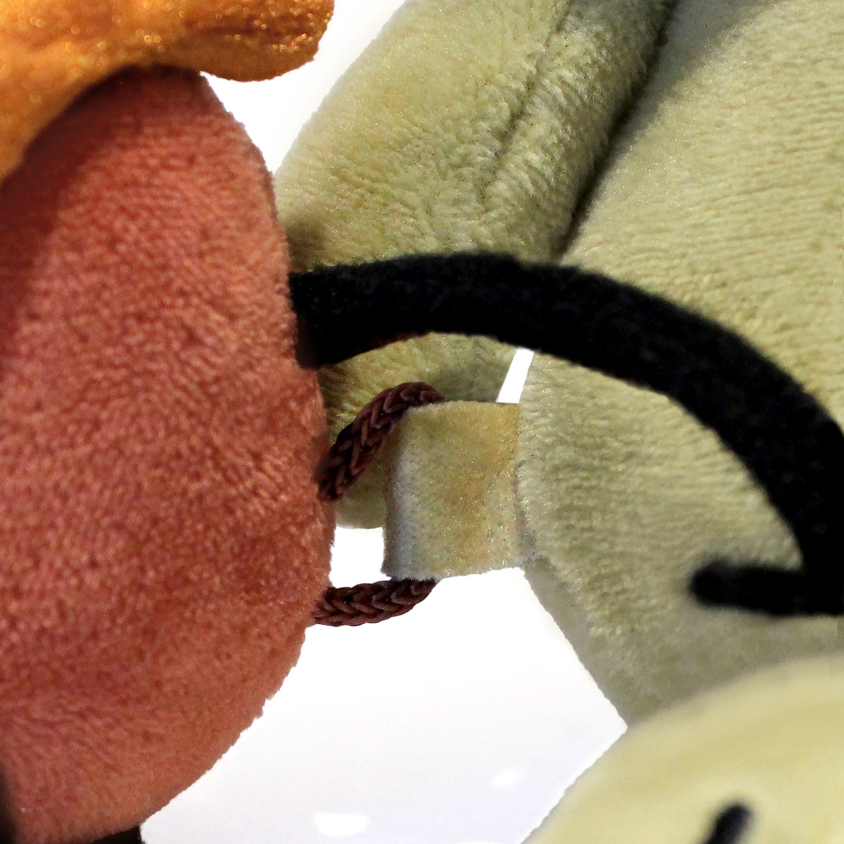 ZOOM SQUIRREL & ACORN SOFT PLUSH TOY PAIR