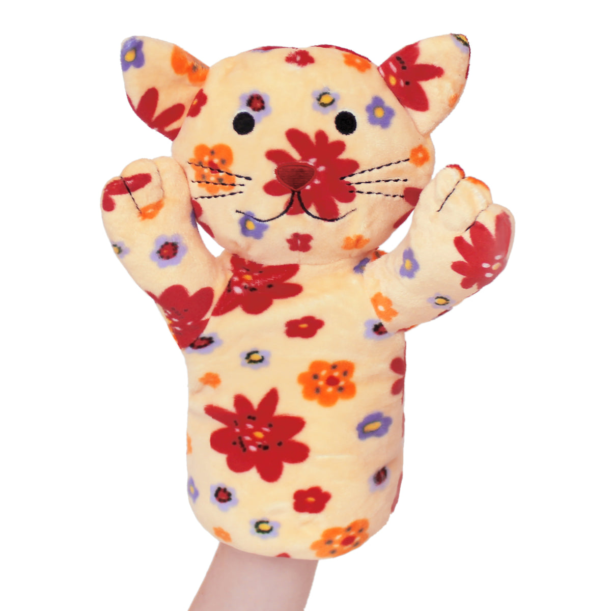 RUDY CAT PLUSH PUPPET