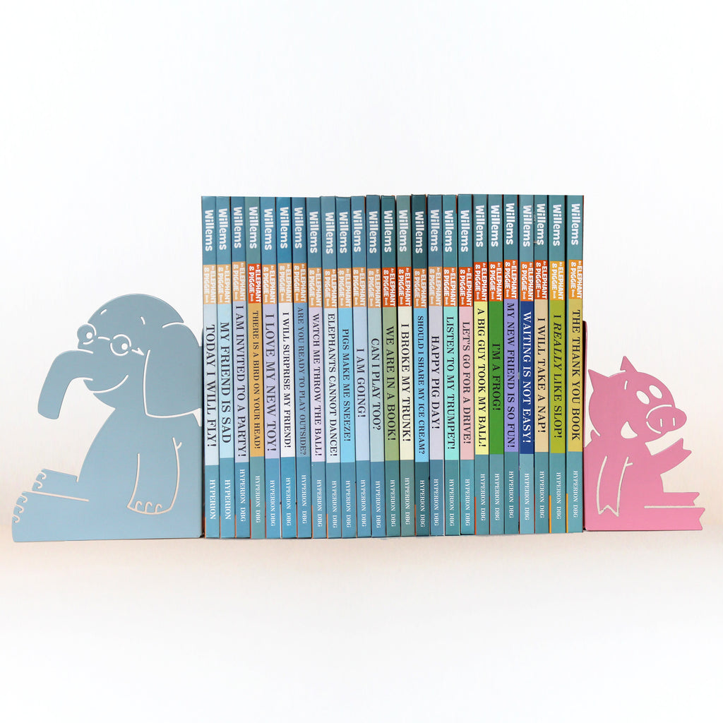 Elephant & Piggie Bookends