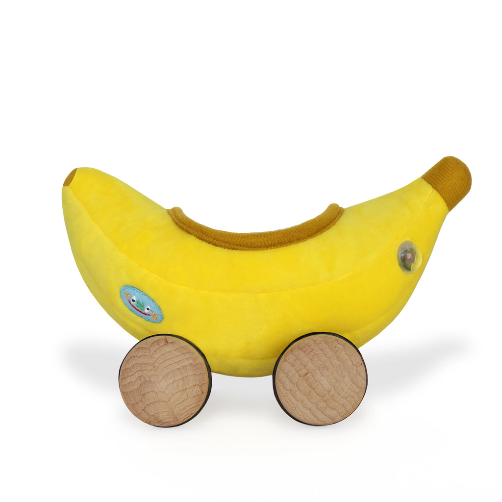 Bananas Gorilla Soft Toy with Bananamobile