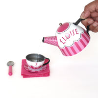 ELOISE 14-PIECE TIN TEA SET