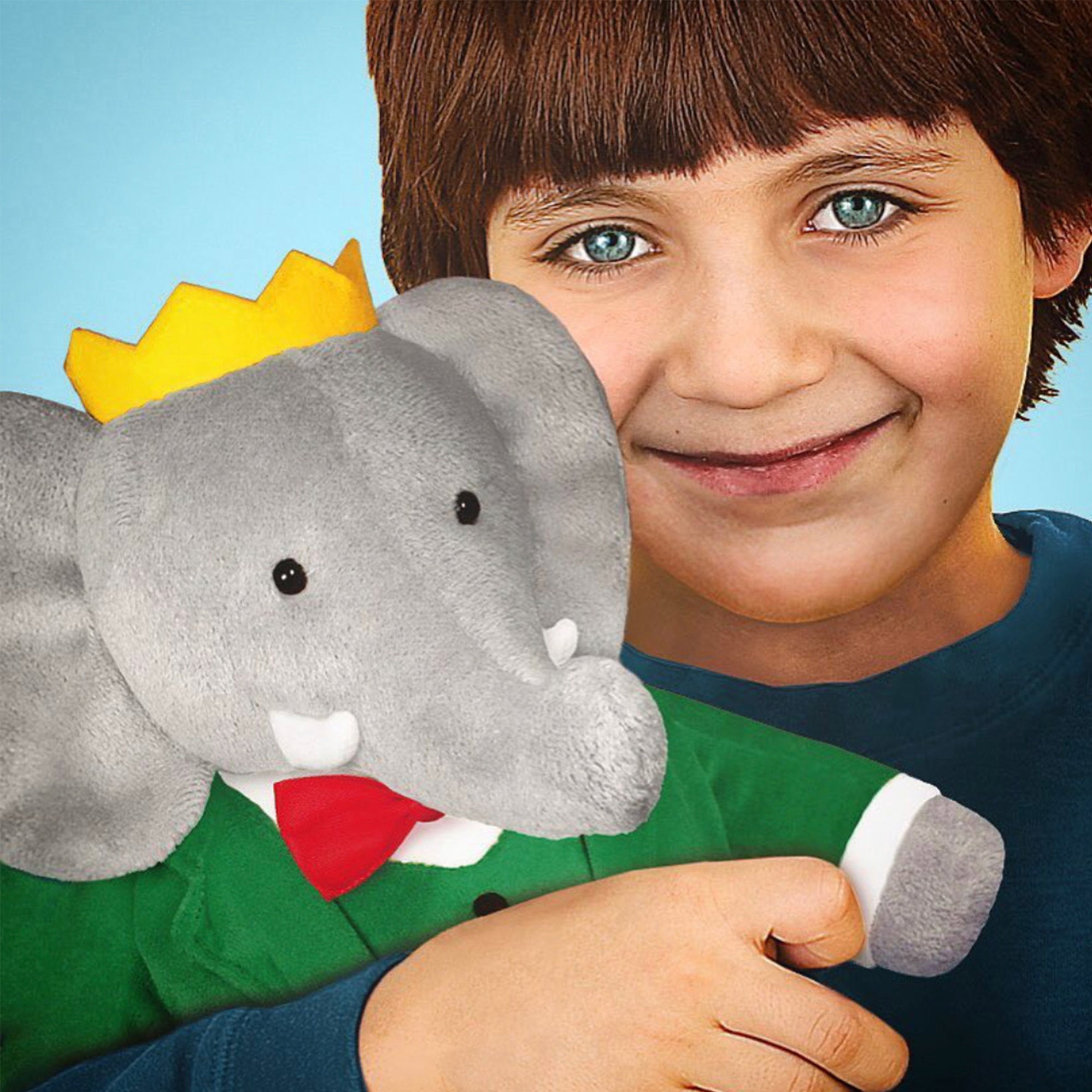 Classic Standing Babar 13 Soft Toy YOTTOY Productions classic-standing-babar-13-soft-toy-yottoy-productions