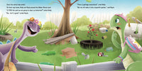 DINOSAUR PALS "SPRING INTO ACTION" HARDCOVER BOOK