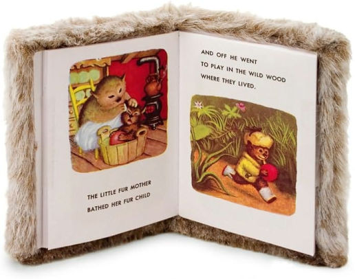 "Little Fur Family" Fur Covered Book