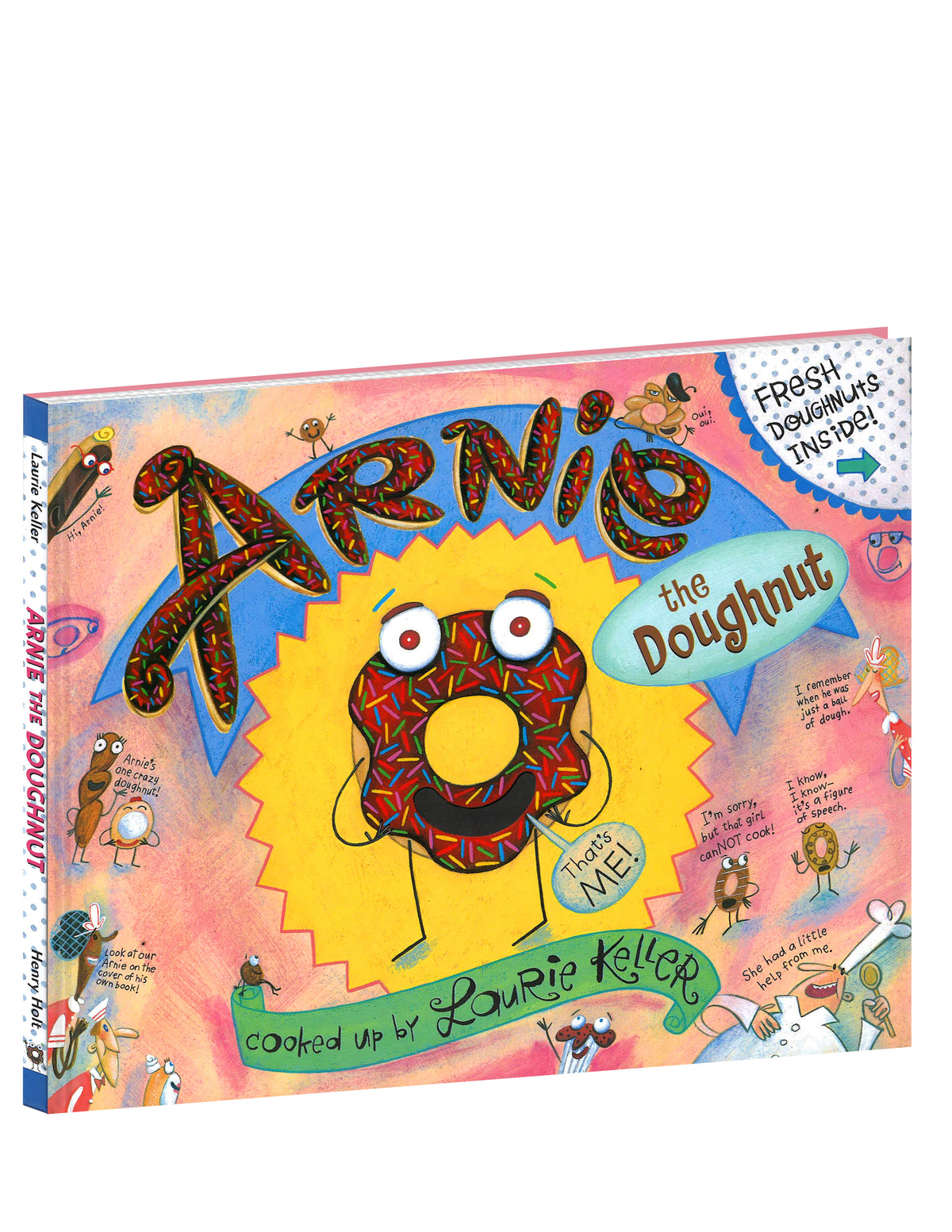 "ARNIE THE DOUGHNUT" HARDCOVER BOOK