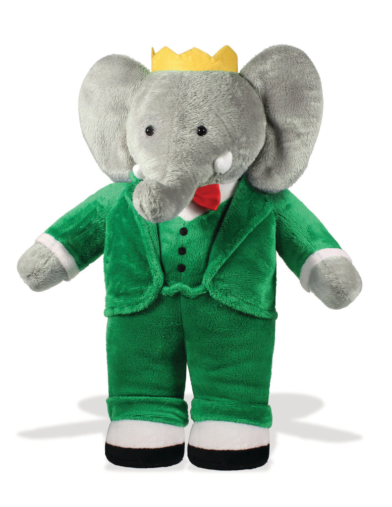 Classic Standing Babar 13" Soft Toy