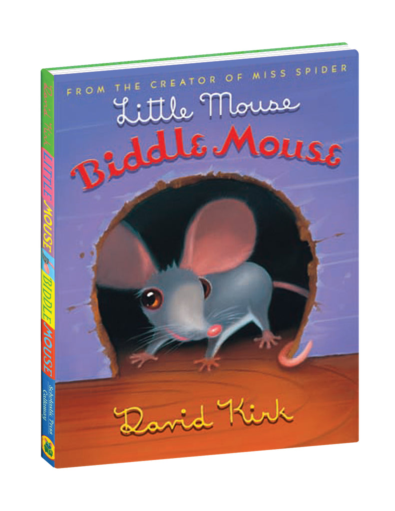 "Little Mouse, Biddle Mouse" Hardcover Book