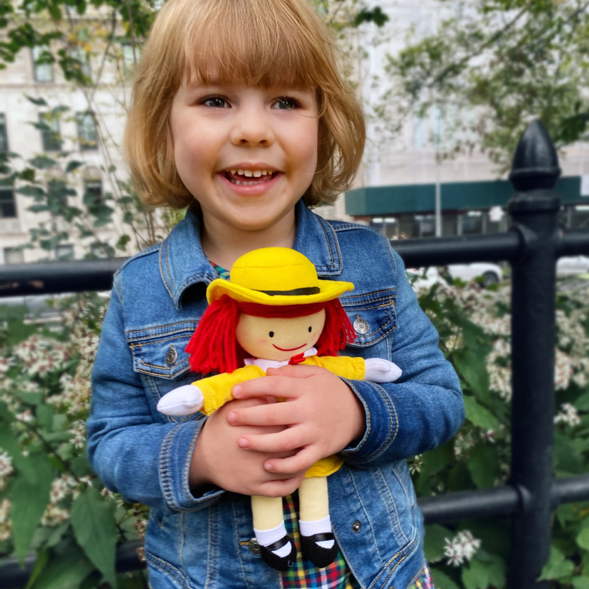 BONJOUR MADELINE 10" SOFT DOLL