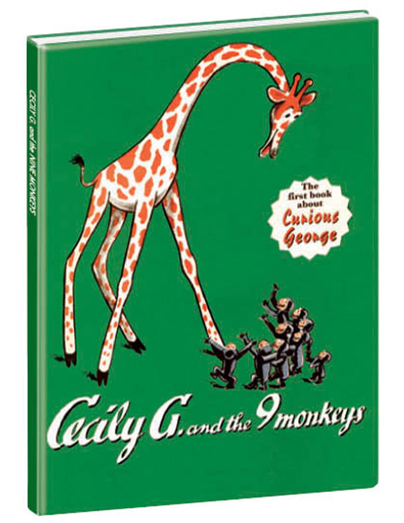 "Cecily G. and the 9 Monkeys" Hardcover Book