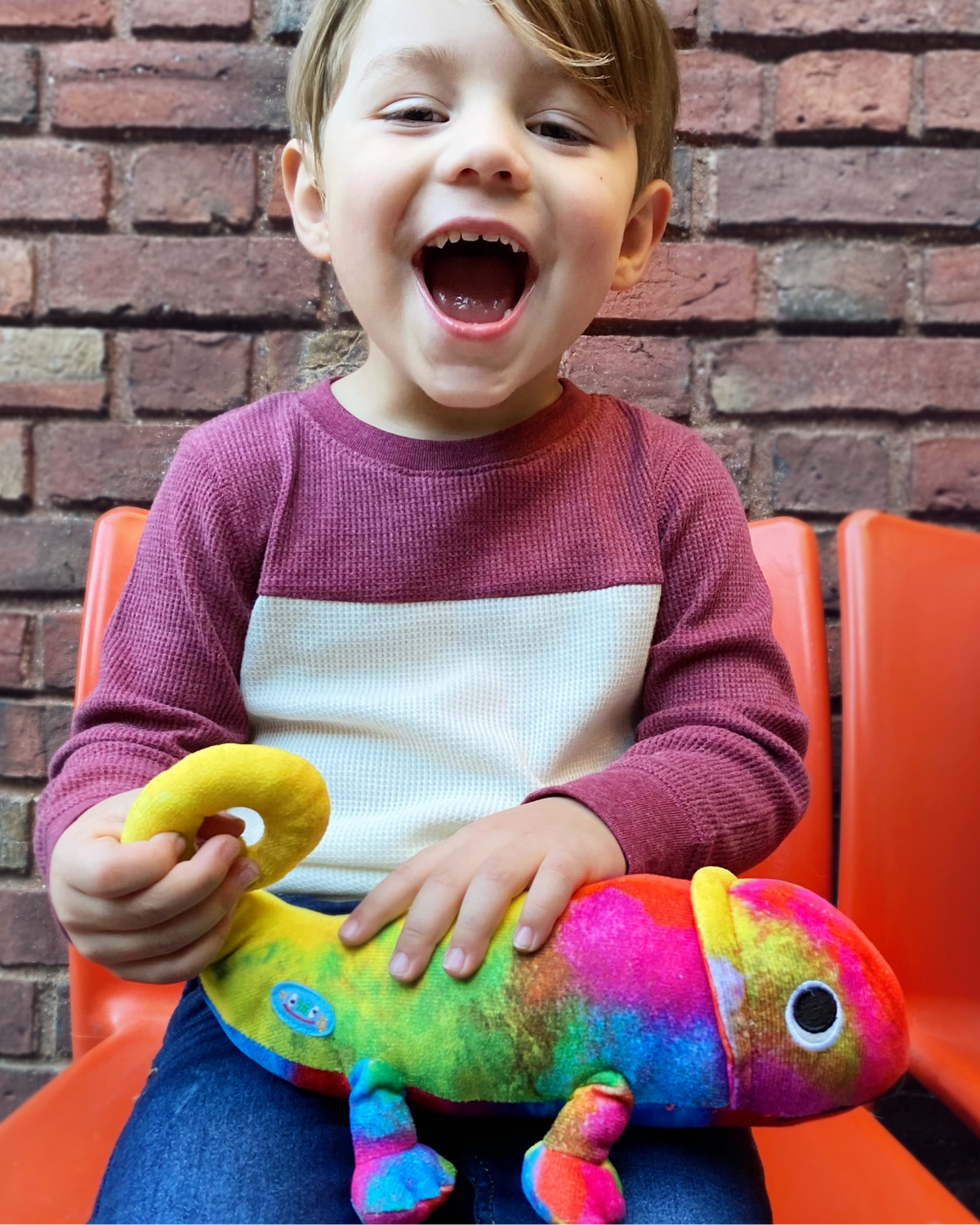 CHAMELEON 10" SOFT PLUSH TOY