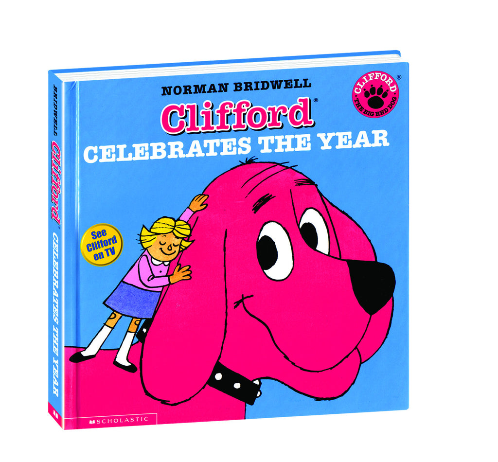 "Clifford Celebrates The Year" Hardcover Book