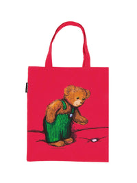 CORDUROY BEAR TOTE BAG