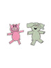 Elephant & Piggie Enamel Pins