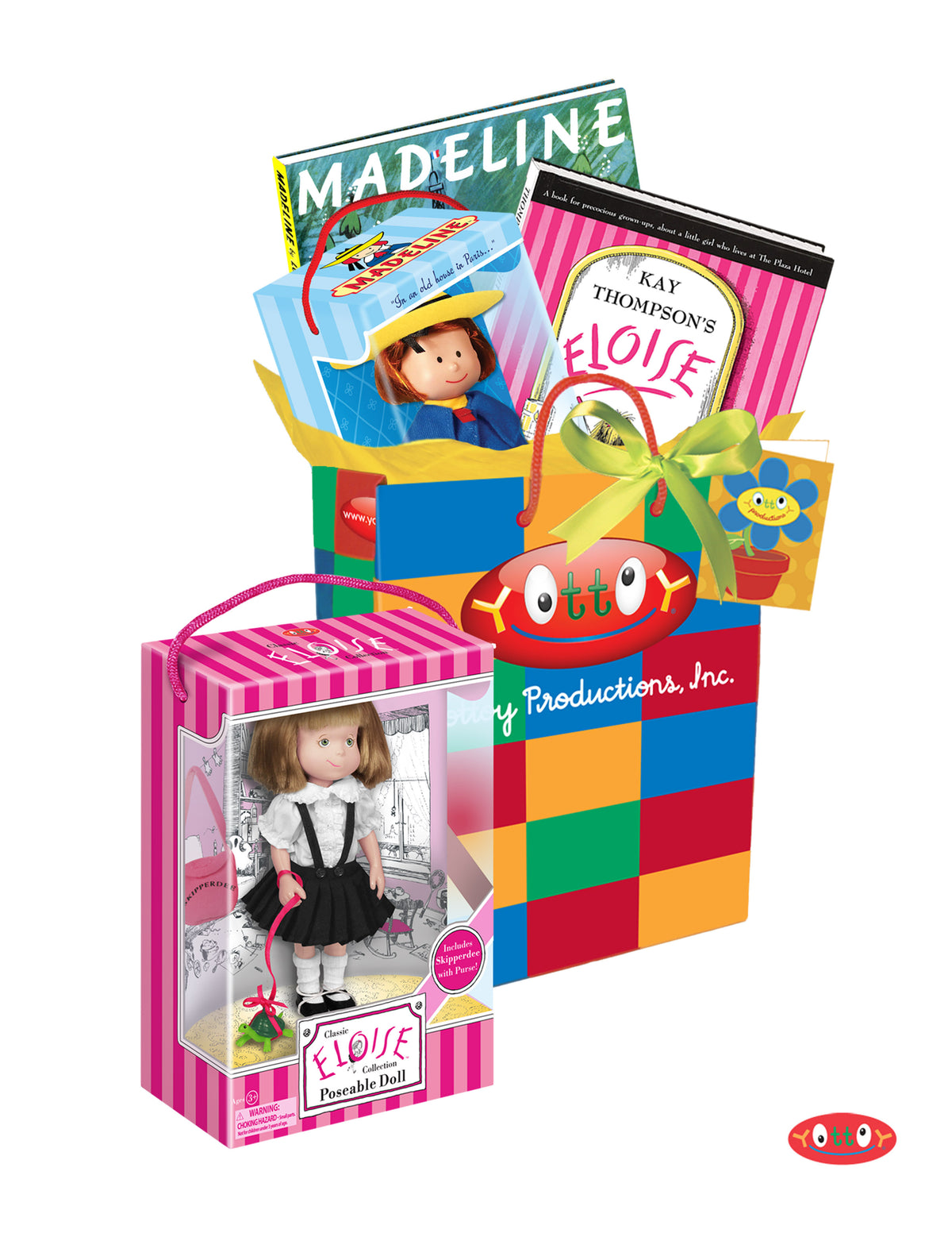 GIRLS' POSEABLE DOLL GIFT SET