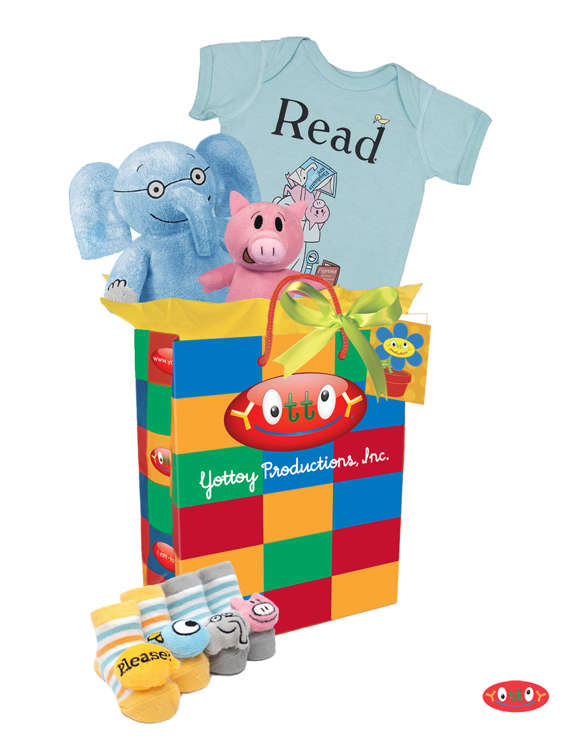 BABY'S FIRST ELEPHANT & PIGGIE GIFT SET
