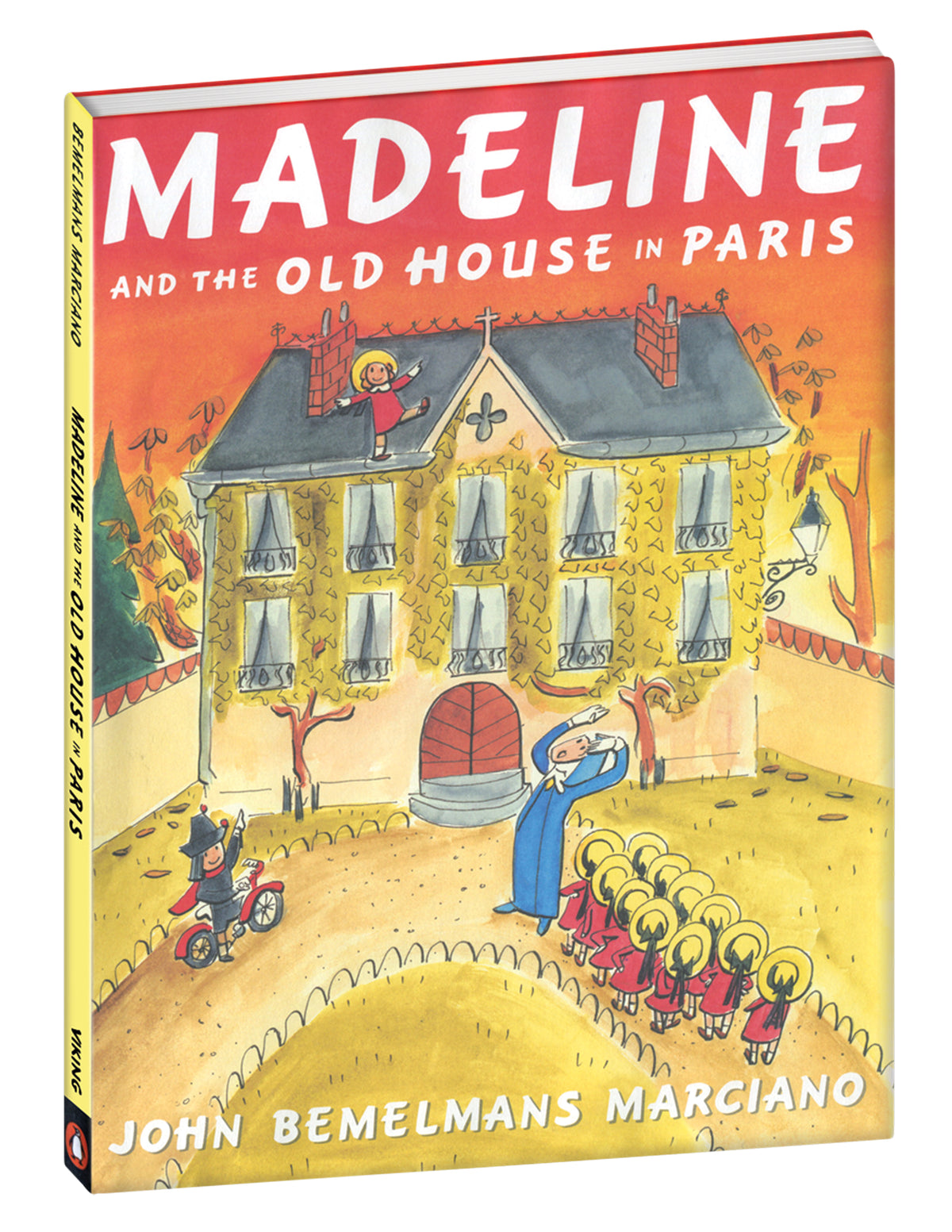 "MADELINE AND THE OLD HOUSE IN PARIS" HARDCOVER BOOK
