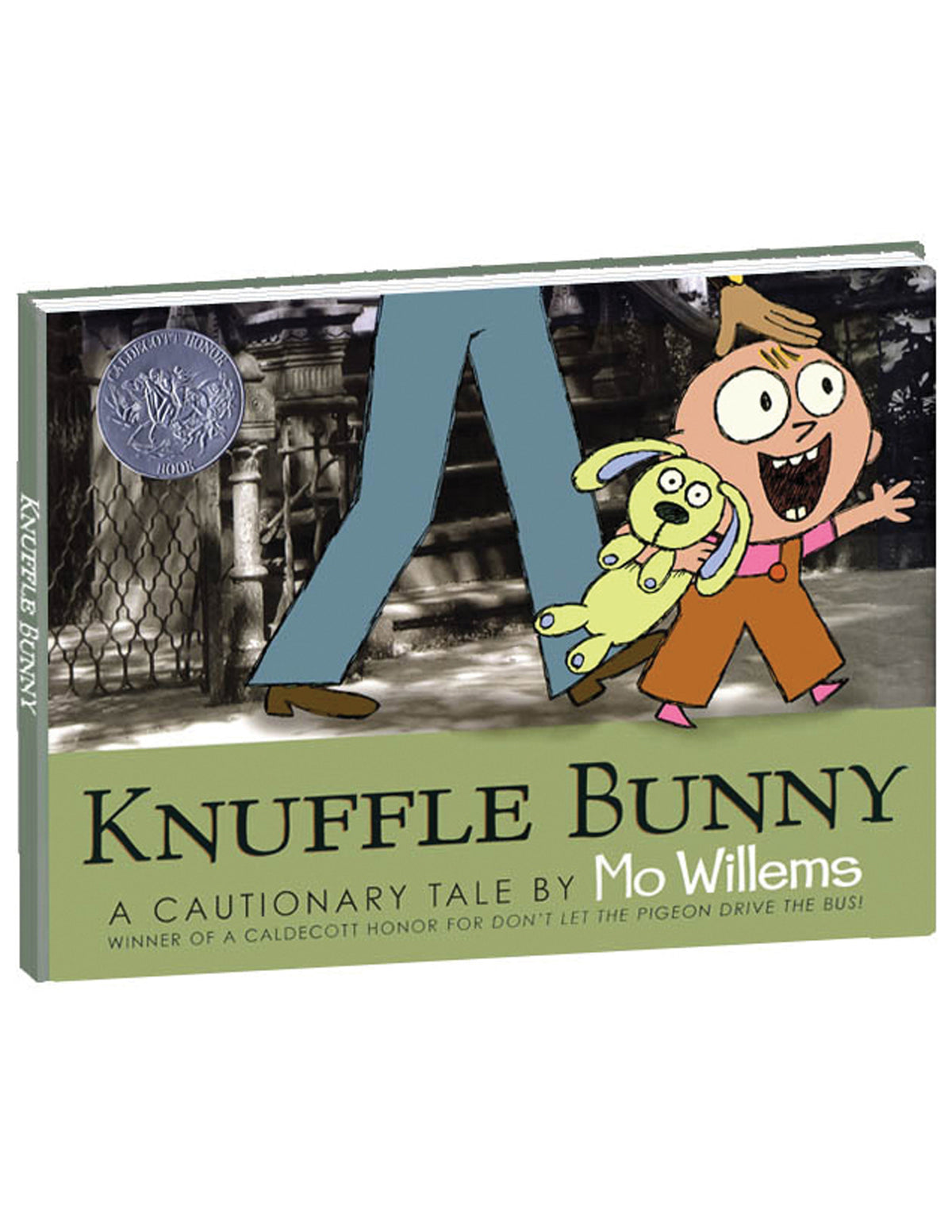 "KNUFFLE BUNNY: A CAUTIONARY TALE" HARDCOVER BOOK
