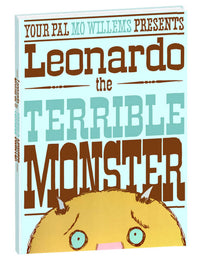 "LEONARDO, THE TERRIBLE MONSTER" HARDCOVER BOOK