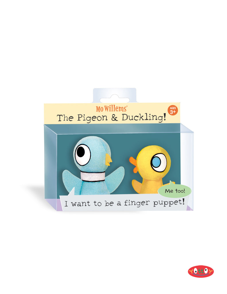 The Pigeon and Duckling Finger Puppets