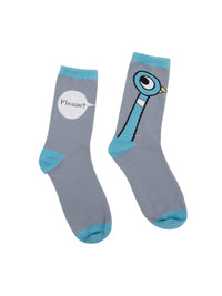"DON'T LET THE PIGEON DRIVE THE BUS!" UNISEX SOCKS