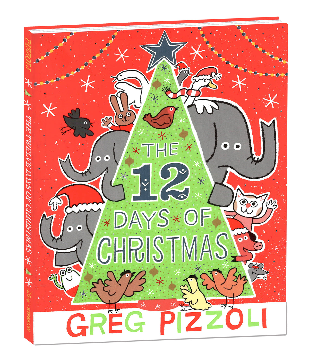 "THE 12 DAYS OF CHRISTMAS" HARDCOVER BOOK