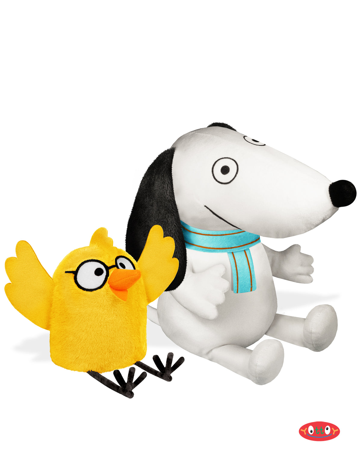 NUMBER ONE SAM AND CHICK SOFT PLUSH TOY PAIR