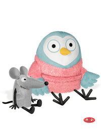 OWL AND NOISE SOFT PLUSH TOY PAIR