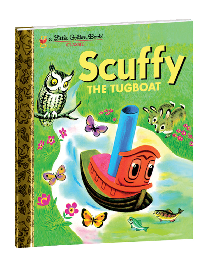 "Scuffy The Tugboat" Hardcover Book
