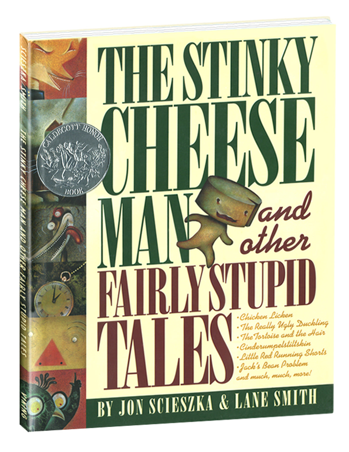 "THE STINKY CHEESE MAN AND OTHER FAIRLY STUPID TALES" HARDCOVER BOOK