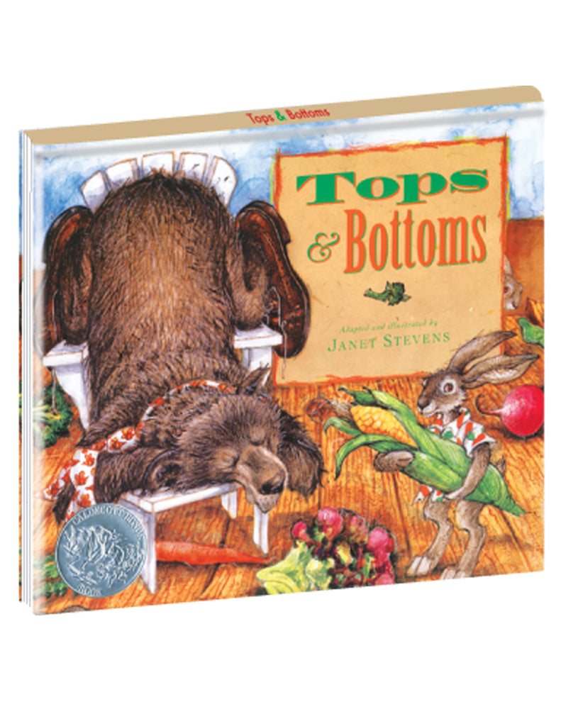 "Tops & Bottoms" Hardcover Book