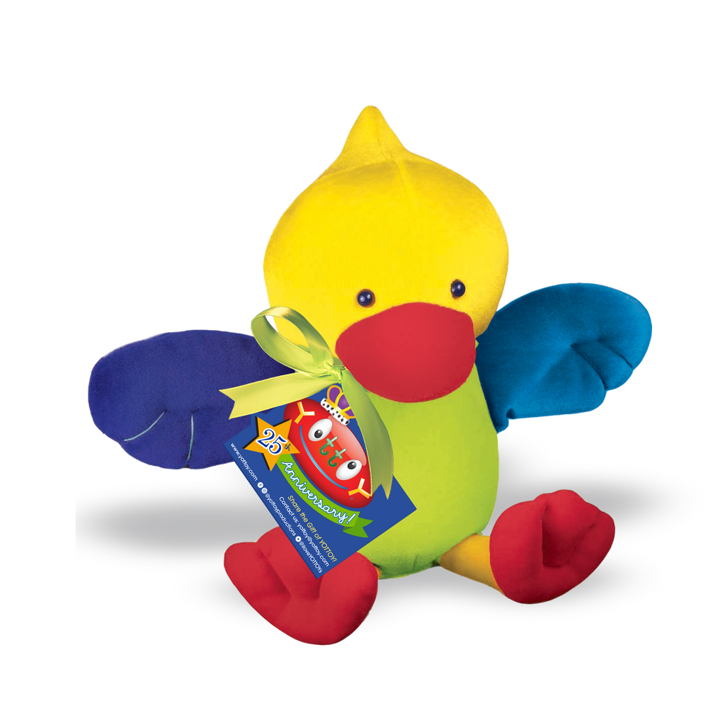 Yottoy 25th Anniversary Velveteen Ducky Soft Toy